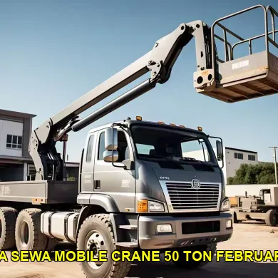 harga sewa mobile crane 50 ton februari 2025